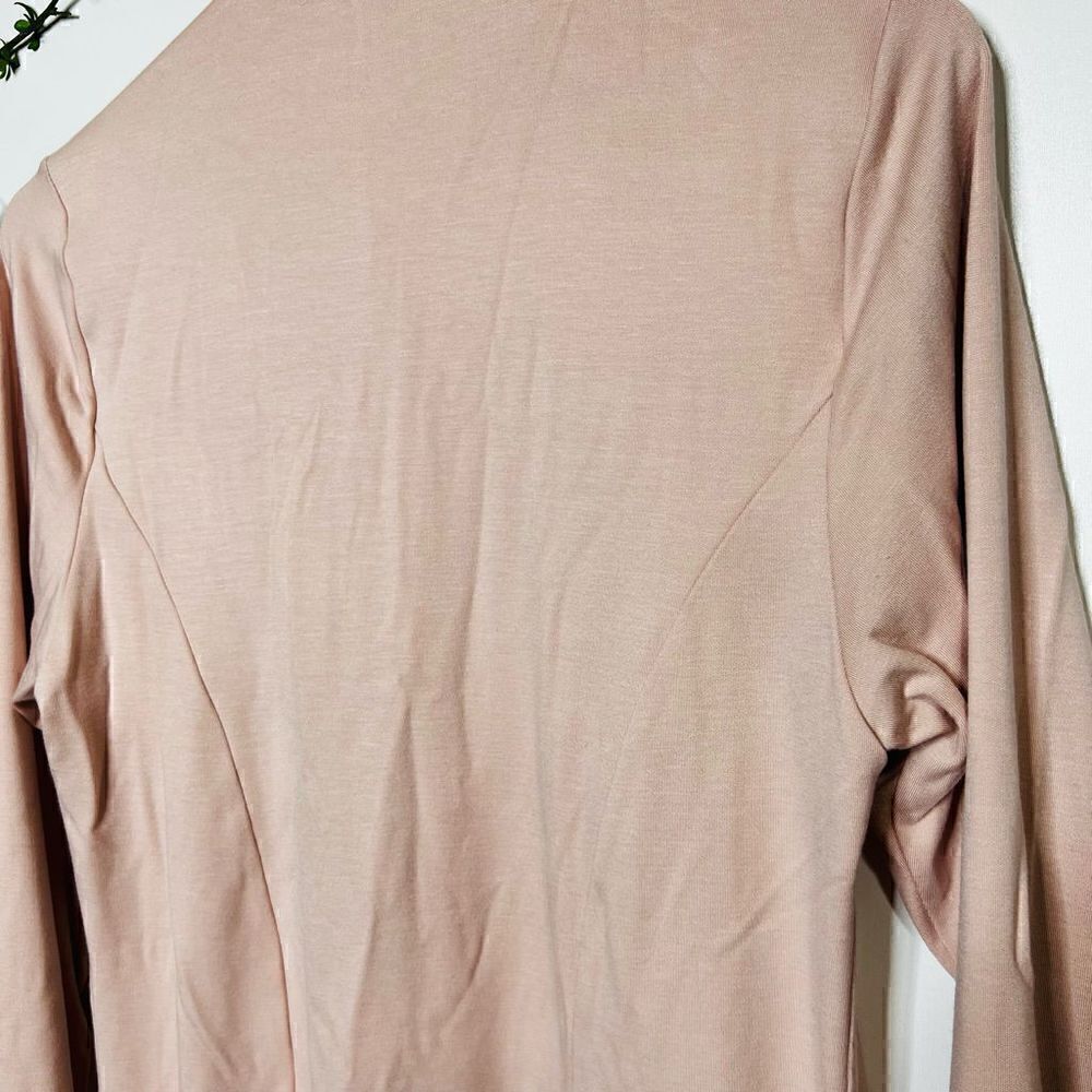 Veronica M Open Drape Front Jacket Blush Pink - Picture 9 of 12